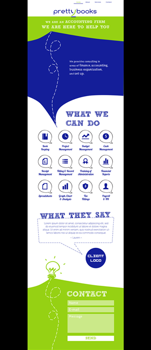 Web-Design von Lauren für Pretty Books | Design: #1684311