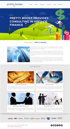 Web-Design von pb für Pretty Books | Design: #1661975