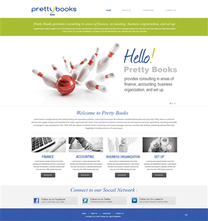 Web-Design von pb für Pretty Books | Design: #1661977