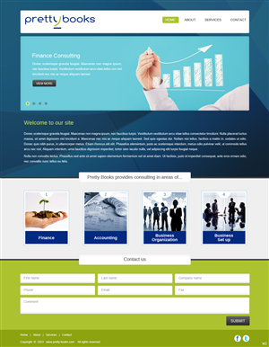 Web-Design von pb für Pretty Books | Design: #1661988