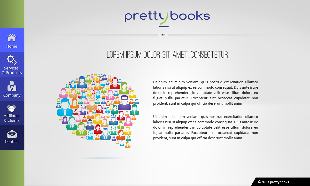 Web Design by MD for Pretty Books | Design #1703561