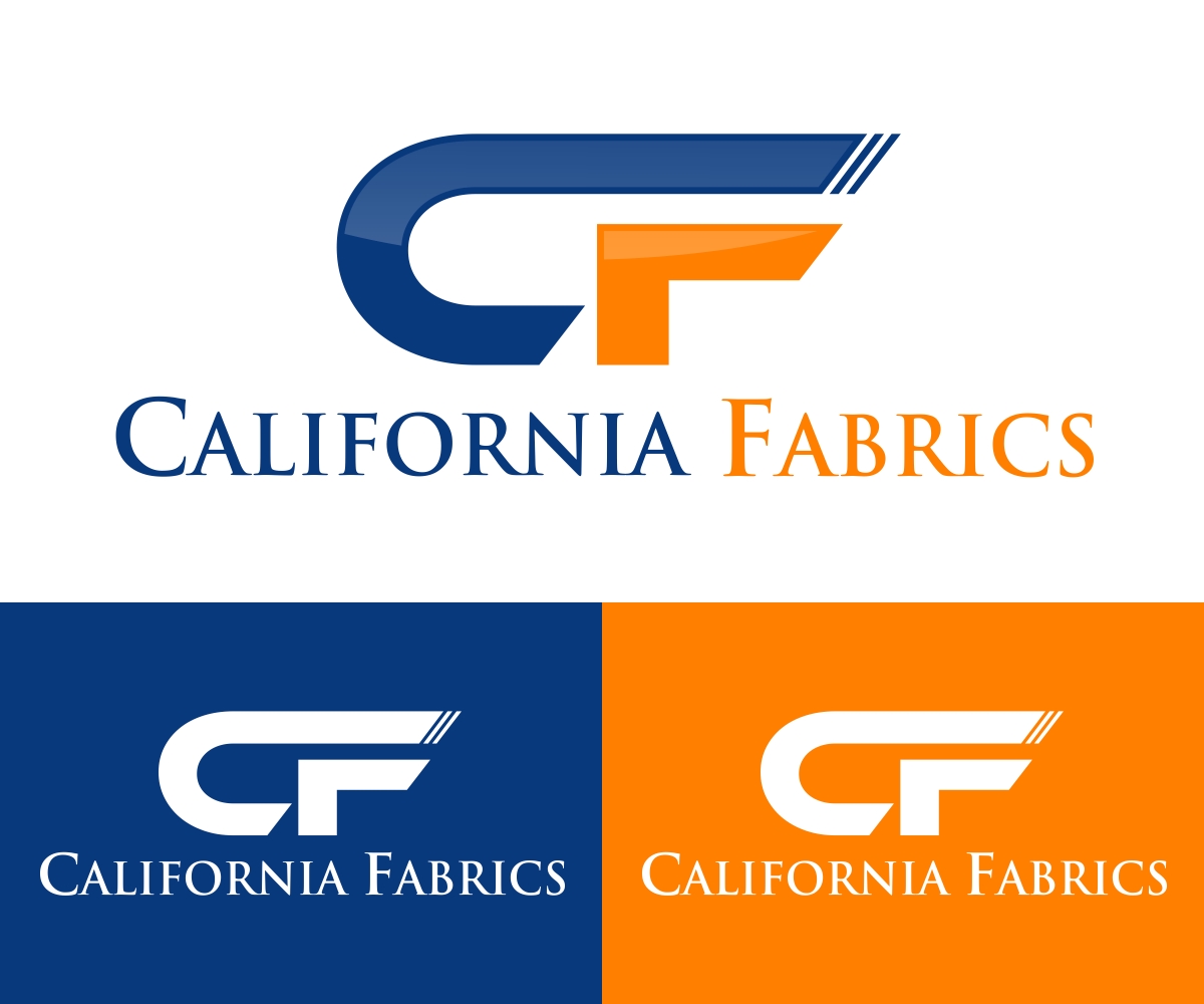 It Company Logo Design for California Fabrics by Liyana Design 6227170