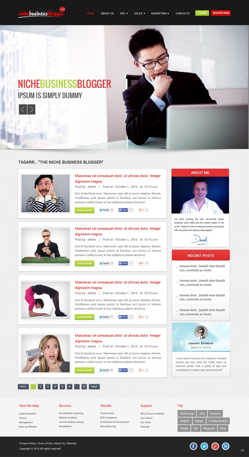 Web Design by pb for David Poole And Associates | Design: #6219969