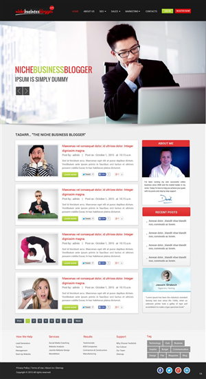 Diseño Web por pb para David Poole And Associates | Diseño #6219969