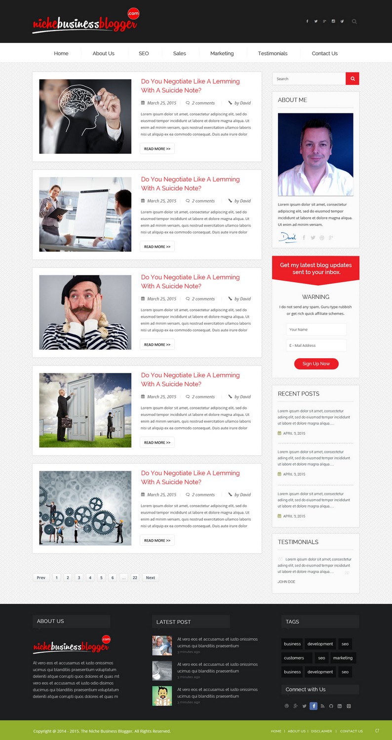 Diseño Web por pb para David Poole And Associates | Diseño #6229020