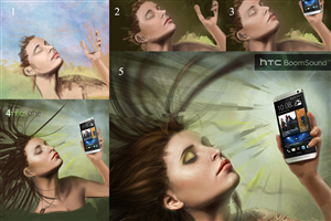 Global Brand HTC One - Billboard Design | Billboard Design by Robert R.