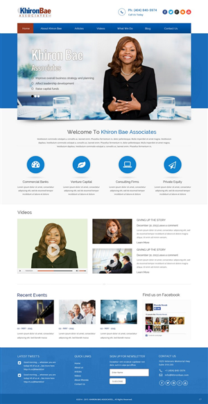 Web Design par pb pour ce projet | Design : #6219831