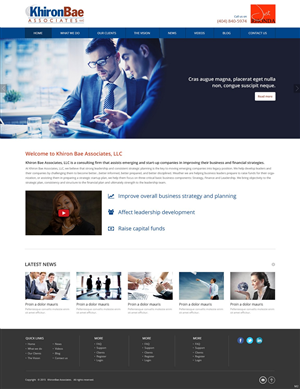 Web Design par pb pour ce projet | Design : #6219834