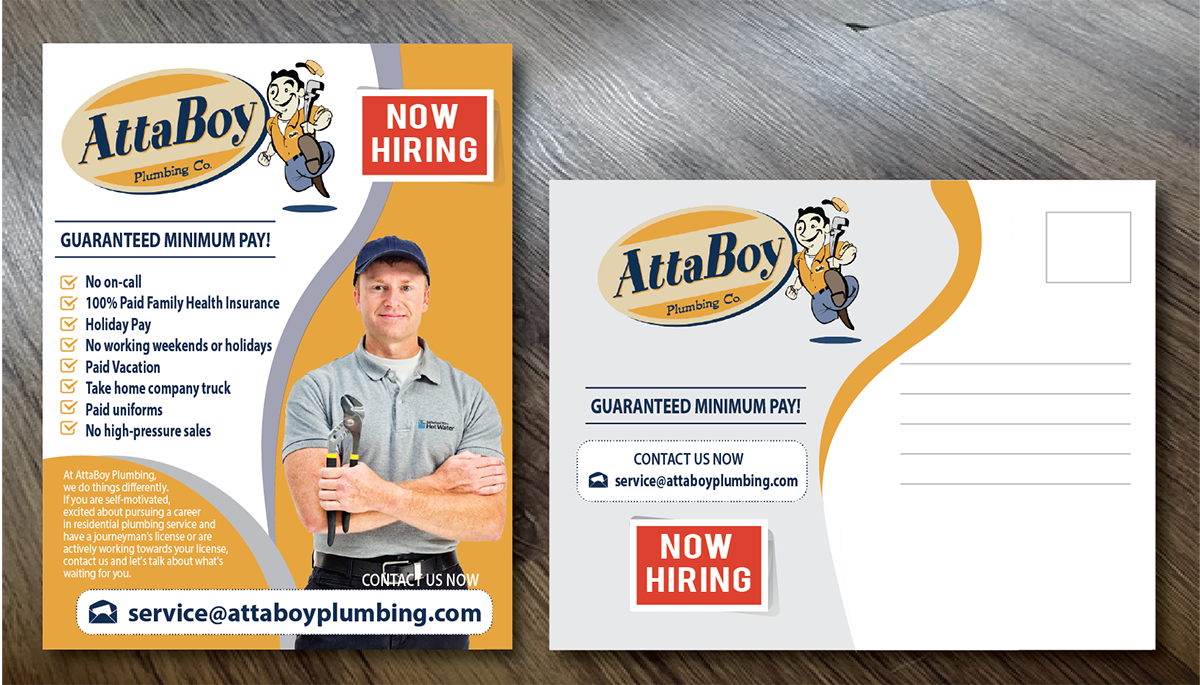 Postcard Design by alex989 for Richard Behney | Design #6210664