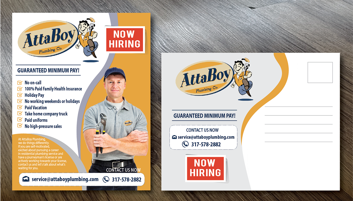 Postcard Design by alex989 for Richard Behney | Design #6210980
