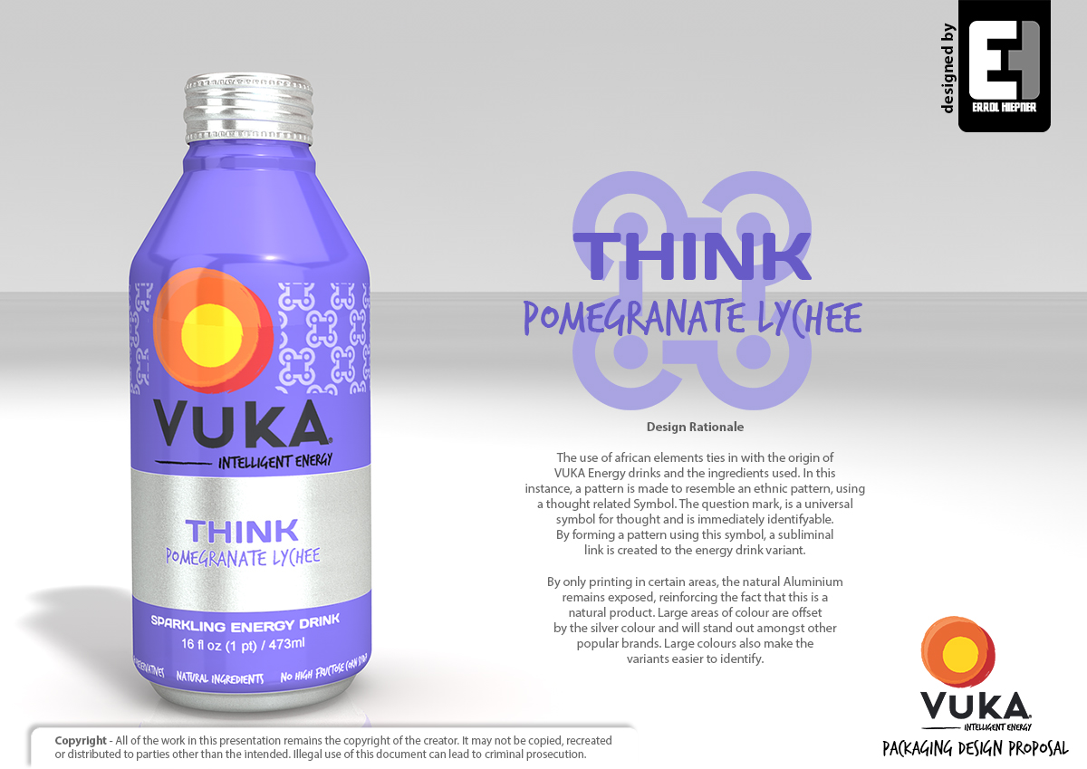 Packaging Design by EHiepner for Vuka, LLC | Design #6236327