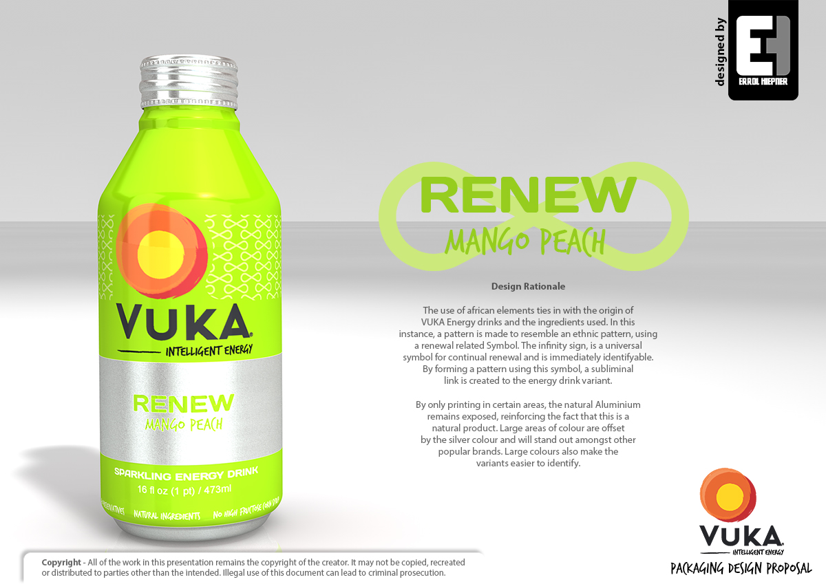 Packaging Design by EHiepner for Vuka, LLC | Design #6236336