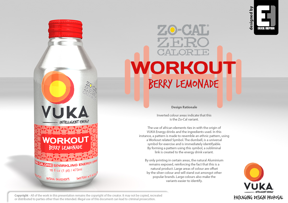 Packaging Design by EHiepner for Vuka, LLC | Design #6236360
