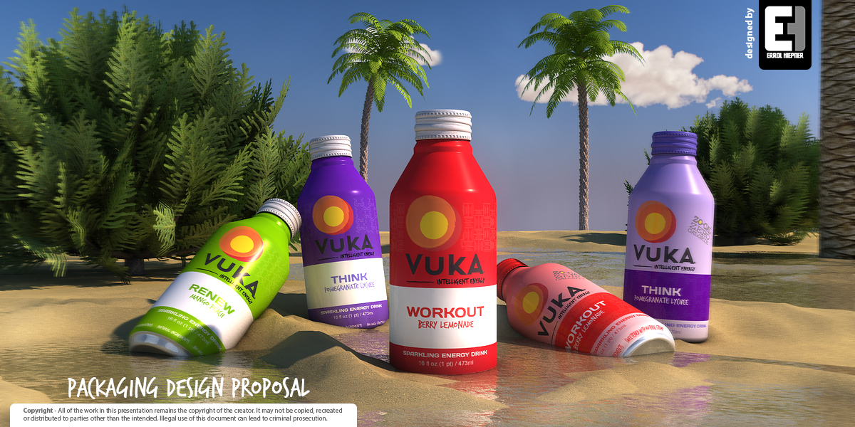 Diseño de Empaque por EHiepner para Vuka, LLC | Diseño #6321337