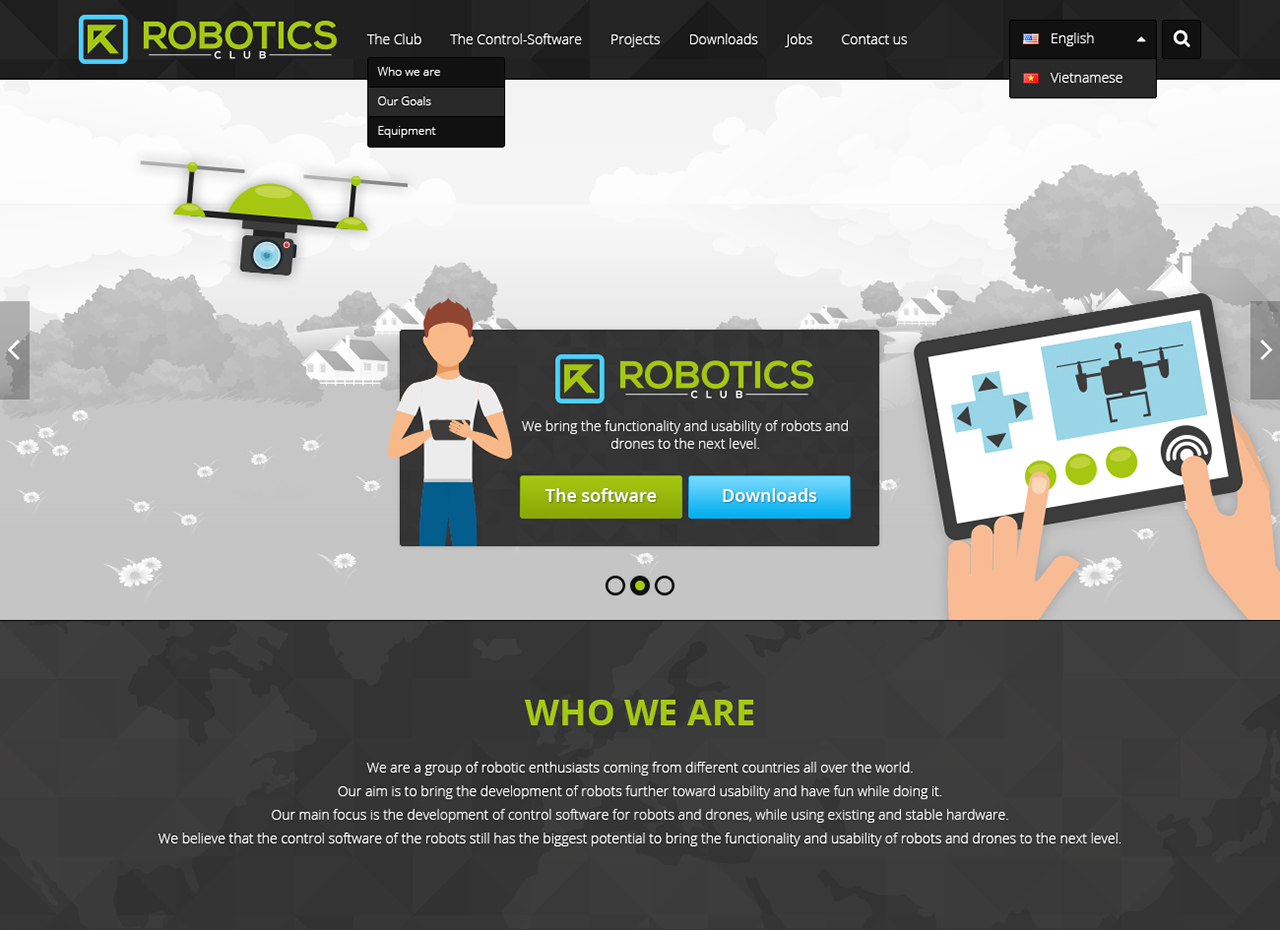 Web-Design von Zaanmedia für Robotics Club Ltd | Design #6261085