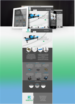 Web Design by Tasneem Dahlan for Robotics Club Ltd | Design #6257810