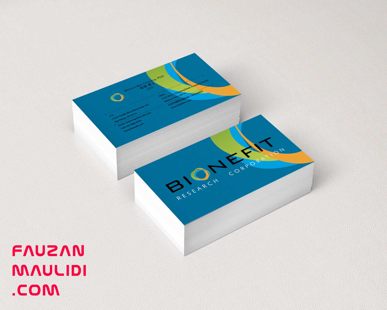 Business Card Design by stoodio.id for Bionefit Research Corporation | Design #1654427