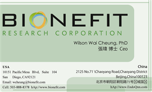 Business Card Design by Sanjana Champanerkar, NIFT for Bionefit Research Corporation | Design: #1651693