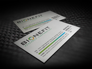 Business Card Design by logodentity for Bionefit Research Corporation | Design: #1650248