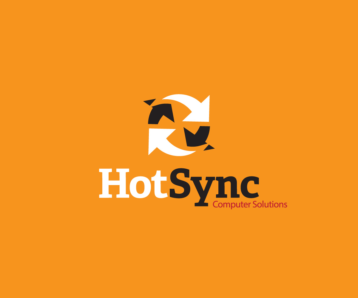 Diseño de Logo por alan manninz para HotSync Computer Solutions | Diseño #6202995