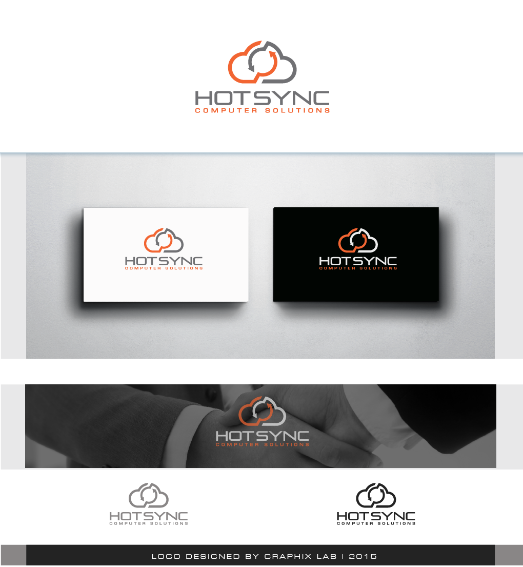 Logo-Design von Graphix Lab für HotSync Computer Solutions | Design #6242566