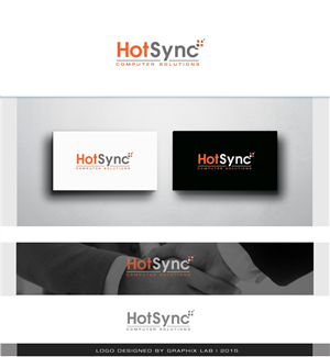 Logo-Design von Graphix Lab für HotSync Computer Solutions | Design: #6243300