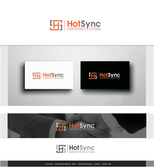 Logo-Design von Graphix Lab für HotSync Computer Solutions | Design: #6243402