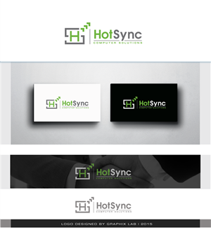 Logo-Design von Graphix Lab für HotSync Computer Solutions | Design: #6243502