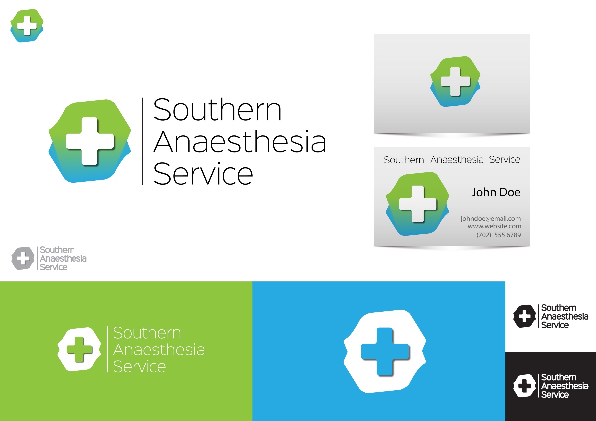 Design de Logo par ZeleniZub pour Southern Anaesthesia Service | Design #6204807