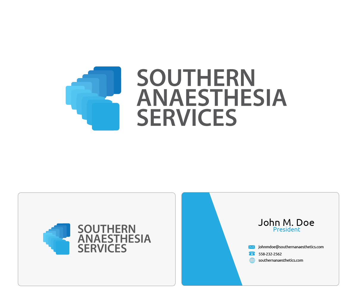 Logo-Design von jehuty72 für Southern Anaesthesia Service | Design #6274437