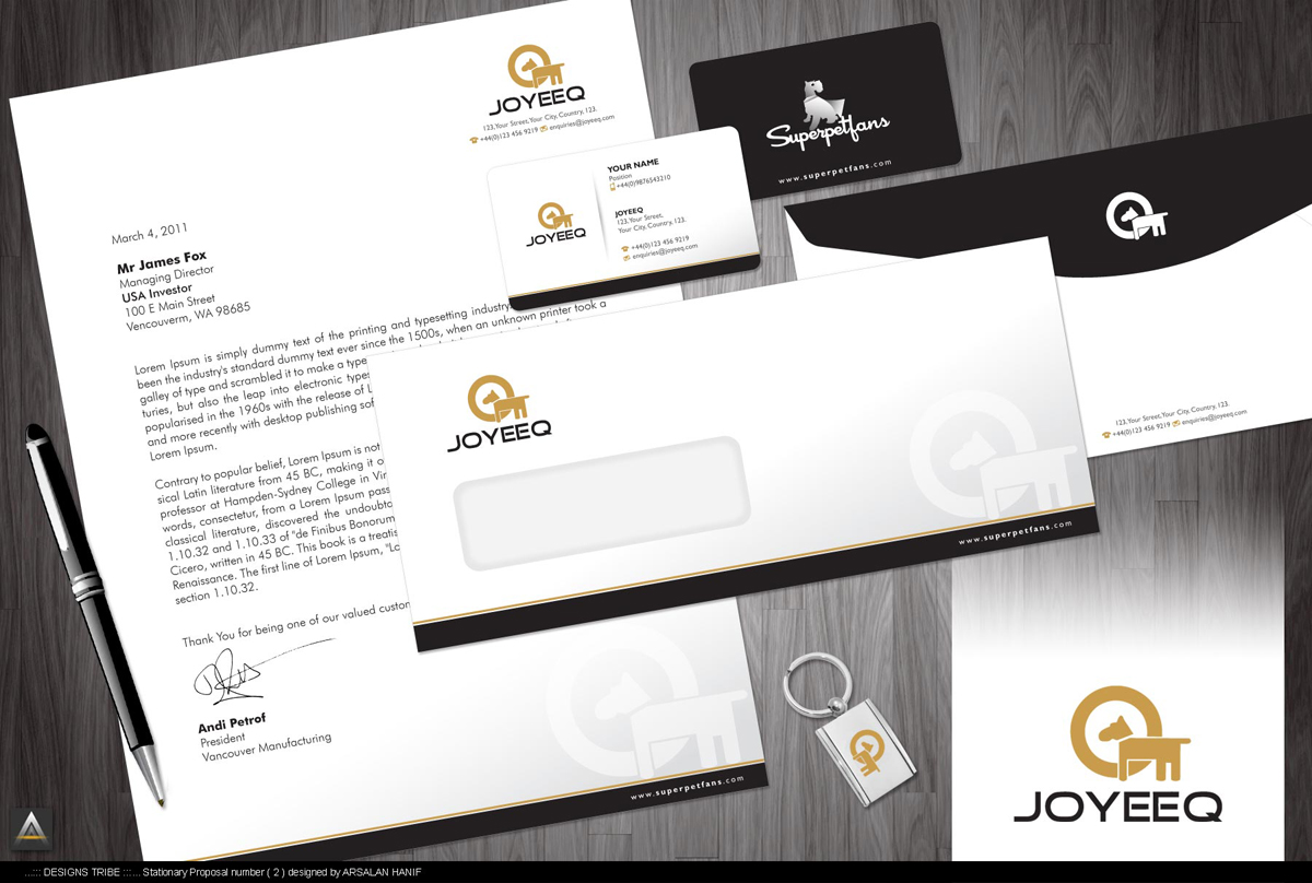 Stationery Design by DesignsTRIBE for this project | Design #328033