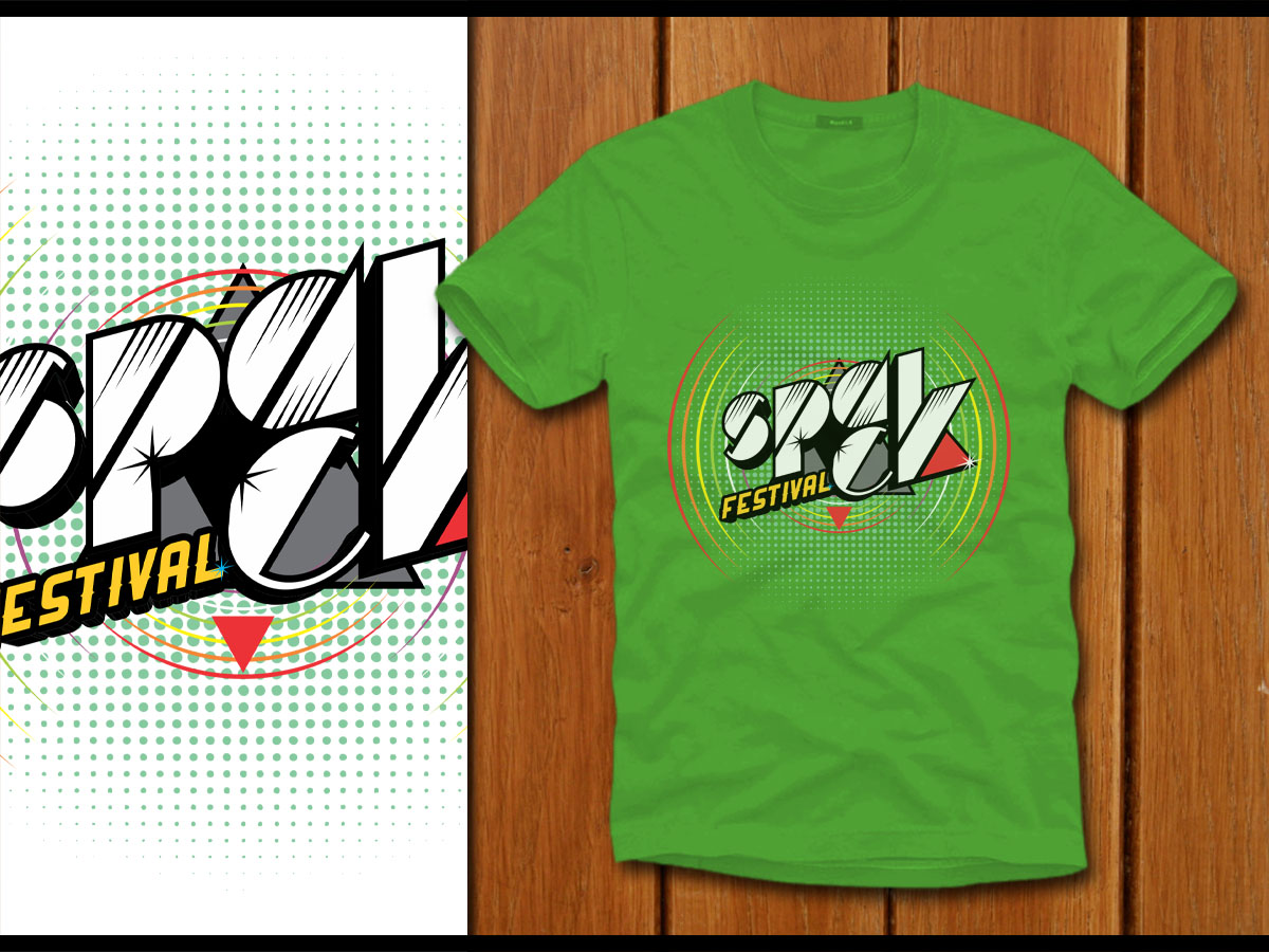 T-shirt Design by denuj for Spack! Medien | Design #1855080