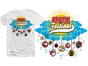 T-shirt Design by Hatemachine for Spack! Medien | Design #1741998