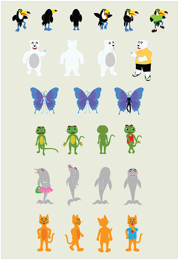 Character Design by Karen Gameiro for this project | Design #1691211