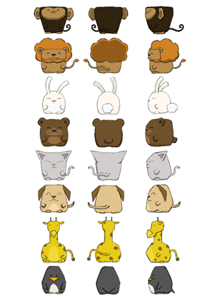 Character Design by Lanterna Studio for this project | Design: #1743238