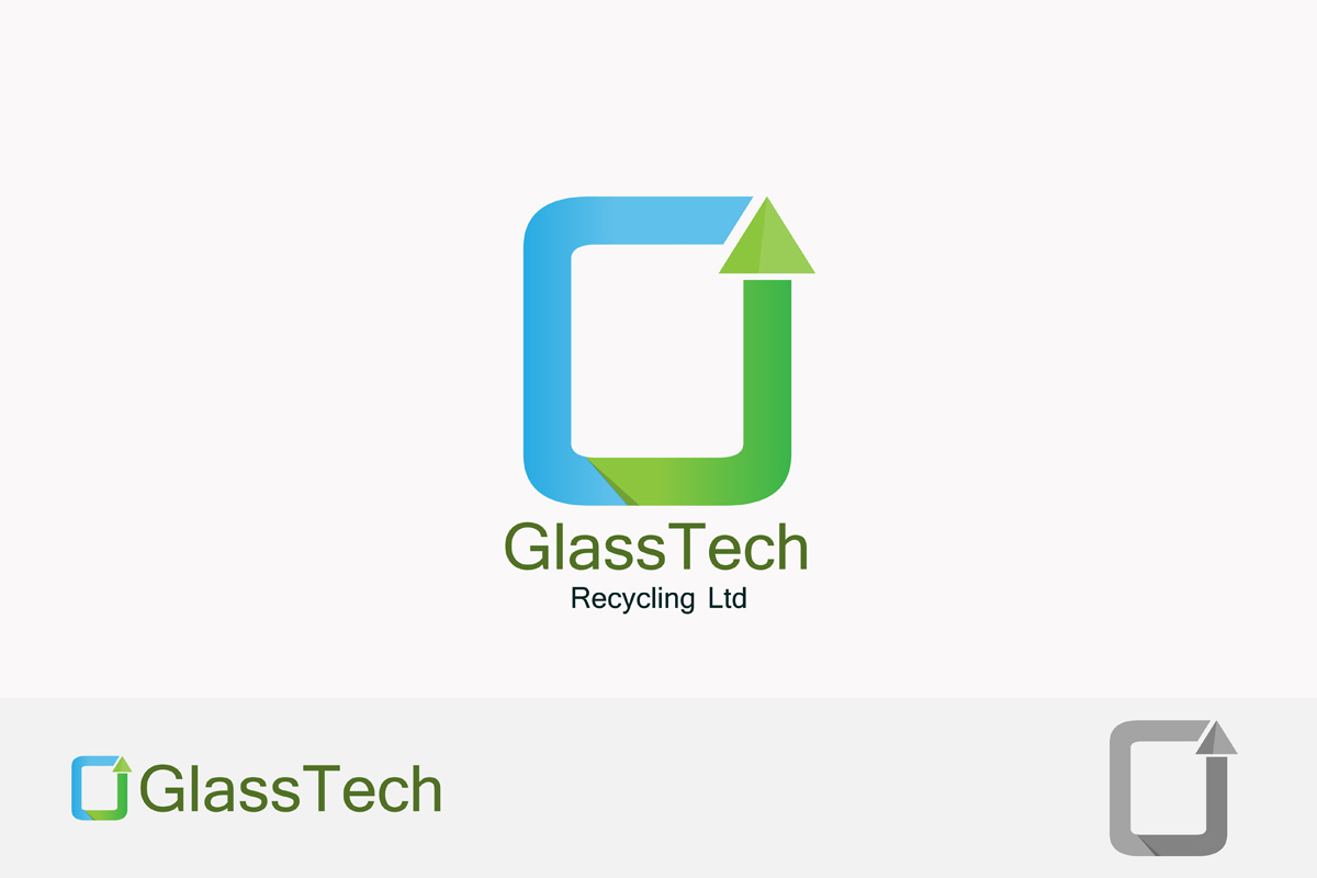 Logo Design by Madiantara Teja for Glass Tech Recycling Ltd | Design #6217674