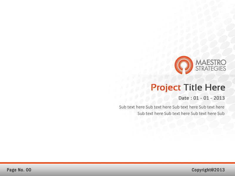 PowerPoint Design by Best Design Hub for Maestro Strategies | Design #1663755
