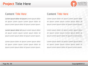 PowerPoint Design by Best Design Hub for Maestro Strategies | Design: #1663769