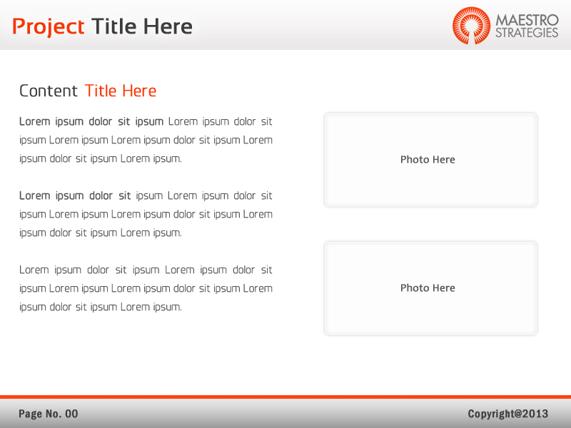PowerPoint Design by Best Design Hub for Maestro Strategies | Design #1663782
