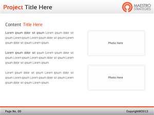 PowerPoint Design by Best Design Hub for Maestro Strategies | Design: #1663782
