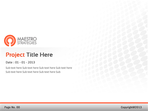 PowerPoint Design by Best Design Hub for Maestro Strategies | Design: #1702722