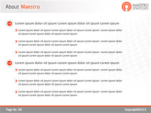 PowerPoint Design by Best Design Hub for Maestro Strategies | Design: #1702731
