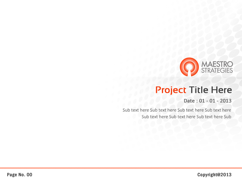 PowerPoint Design by Best Design Hub for Maestro Strategies | Design #1703669