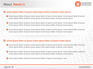 PowerPoint Design by Best Design Hub for Maestro Strategies | Design: #1705605