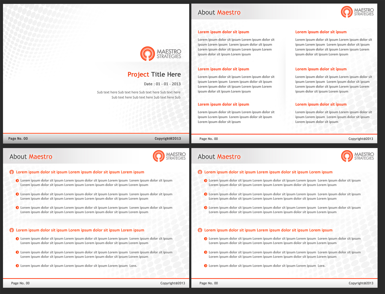 PowerPoint Design by Best Design Hub for Maestro Strategies | Design #1705676