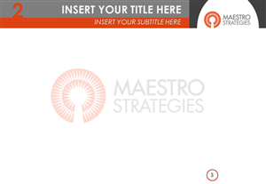 PowerPoint Design by dexygnmachjne for Maestro Strategies | Design: #1691437