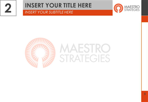 PowerPoint Design by dexygnmachjne for Maestro Strategies | Design: #1691441