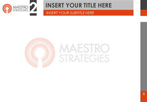 PowerPoint Design by dexygnmachjne for Maestro Strategies | Design: #1691451
