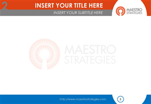 PowerPoint Design by dexygnmachjne for Maestro Strategies | Design: #1695813