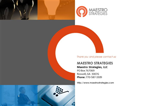 Design de PowerPoint par dexygnmachjne pour Maestro Strategies | Design #1695820